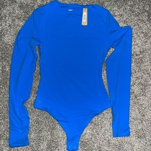 NWT Skims Mykonos Fits Everybody long sleeve bodysuit